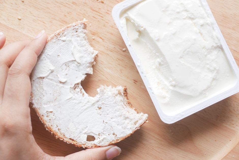 Bagel so smotanovým syrom